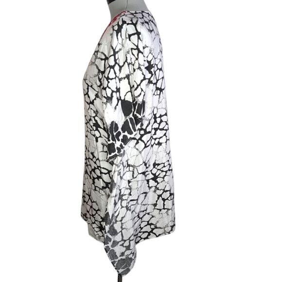 Indikka New York kaftan style tunic top, size Large, Casual, Resort, Weekend - Picture 2 of 10